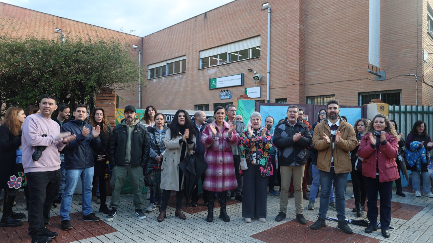 Con Málaga exige la instalación urgente de una escalera de incendios en el CEIP Vicente Aleixandre