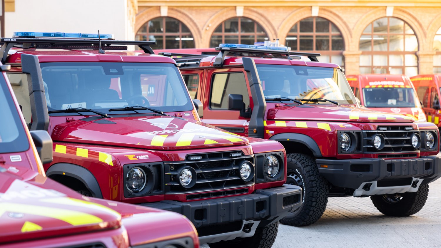 La Diputación refuerza con 12 nuevos vehículos la capacidad de actuación del Consorcio de Bomberos