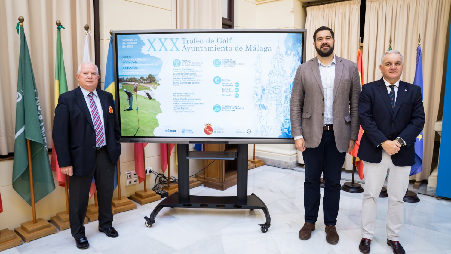 El Parador de Golf acoge este sábado el XXX Torneo 'Ayuntamiento de Málaga'