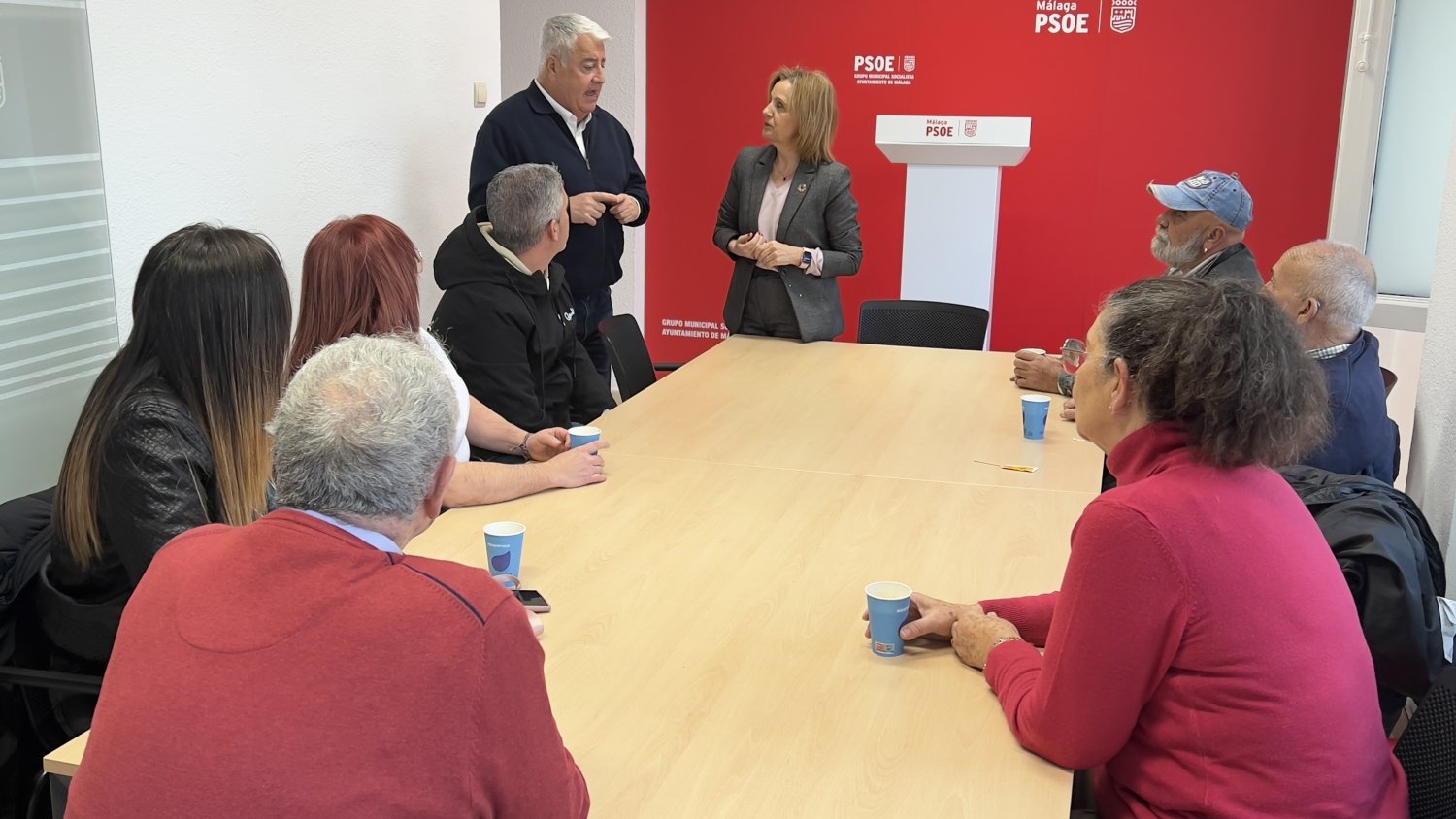 El PSOE denuncia la precariedad en el servicio de aguas de Málaga y critica que el PP no medie en la huelga de EMASA