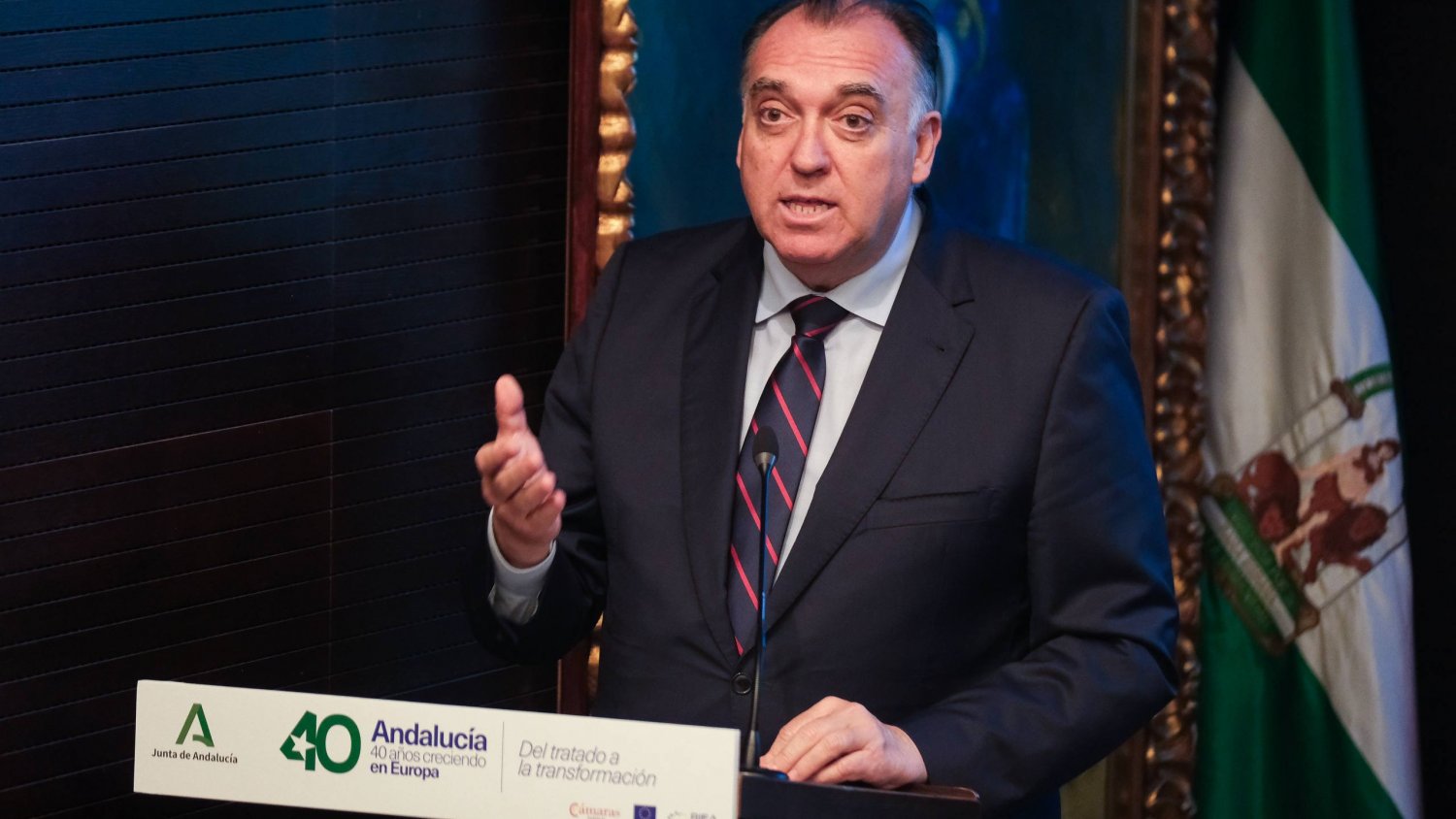 Bernal sitúa la acción exterior como una prioridad y destaca el liderazgo de Andalucía en la construcción de Europa