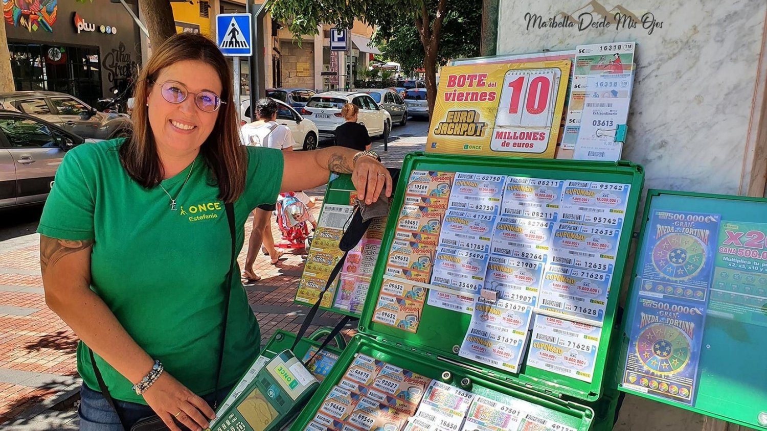 El Cupón Fin de Semana de la ONCE deja en Benahavís un Sueldazo de 5.000 euros al mes durante 20 años