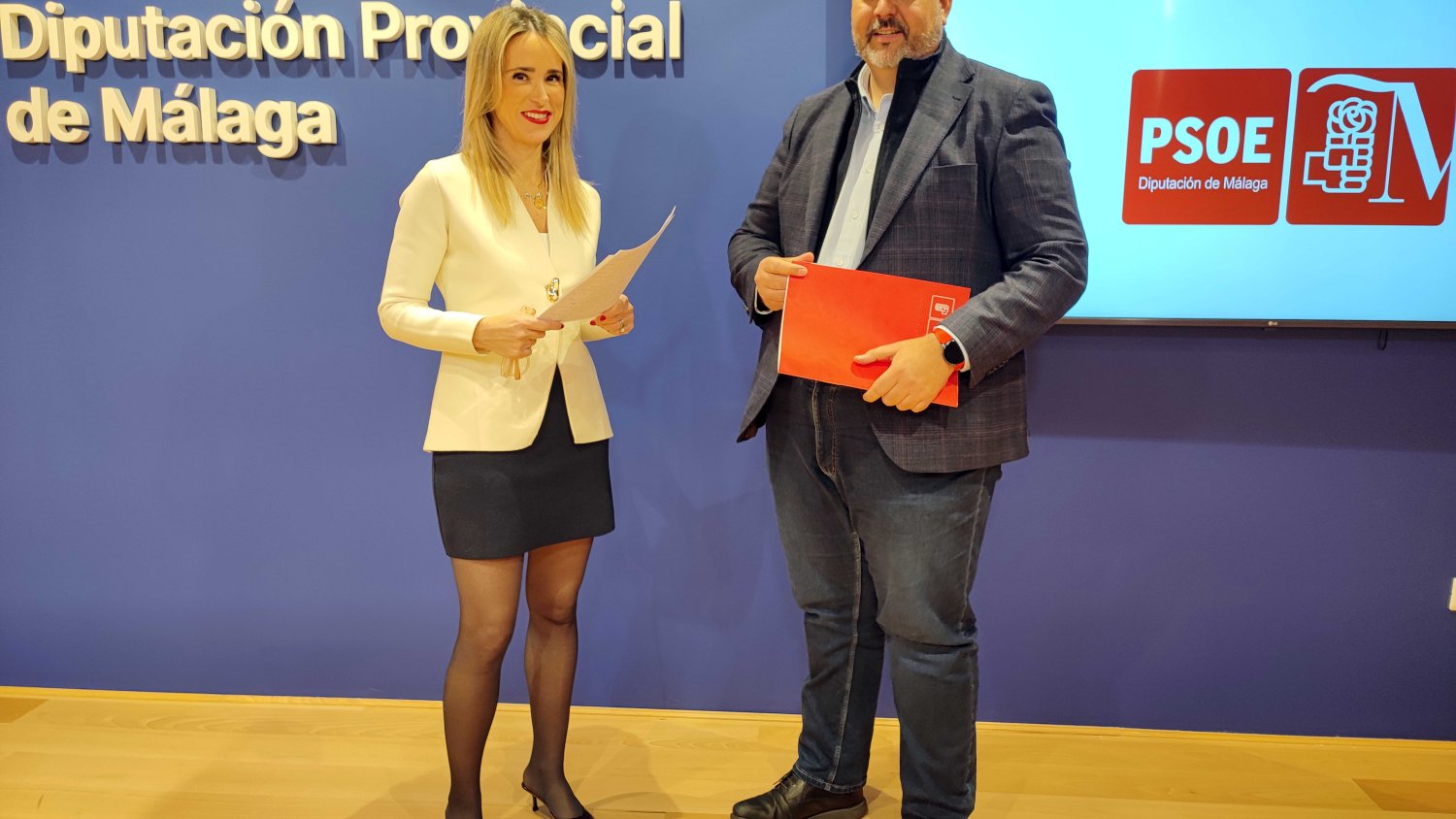 El PSOE exige protocolos de seguridad y teletrabajo en la Diputación de Málaga ante alertas meteorológicas