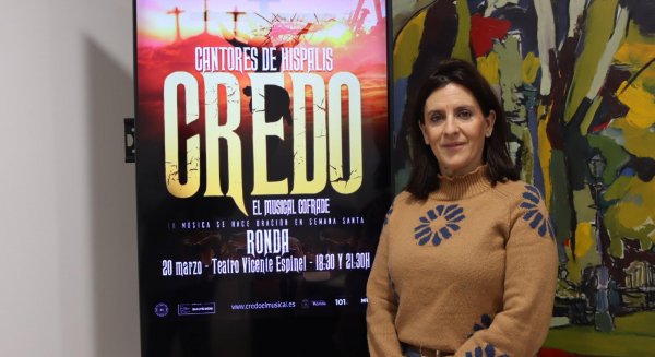 Ronda recibirá el musical cofrade ‘Credo’ de Cantores de Híspalis el próximo 20 de marzo
