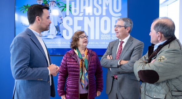 Diputación lanza la VI edición del programa Turismo Sénior para recorrer la provincia