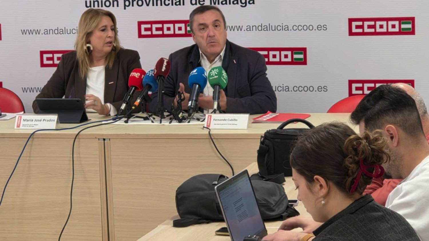 CCOO pone de relieve que en 2024 Málaga continuaba creciendo a un ritmo de 6,3%, suponiendo un aumento del PIB