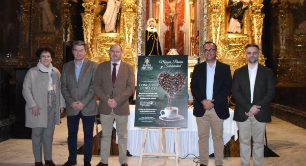 La banda de la Soledad de Mena protagoniza el concierto de Cuaresma de Santa Cristina a beneficio de las familias vulnerables