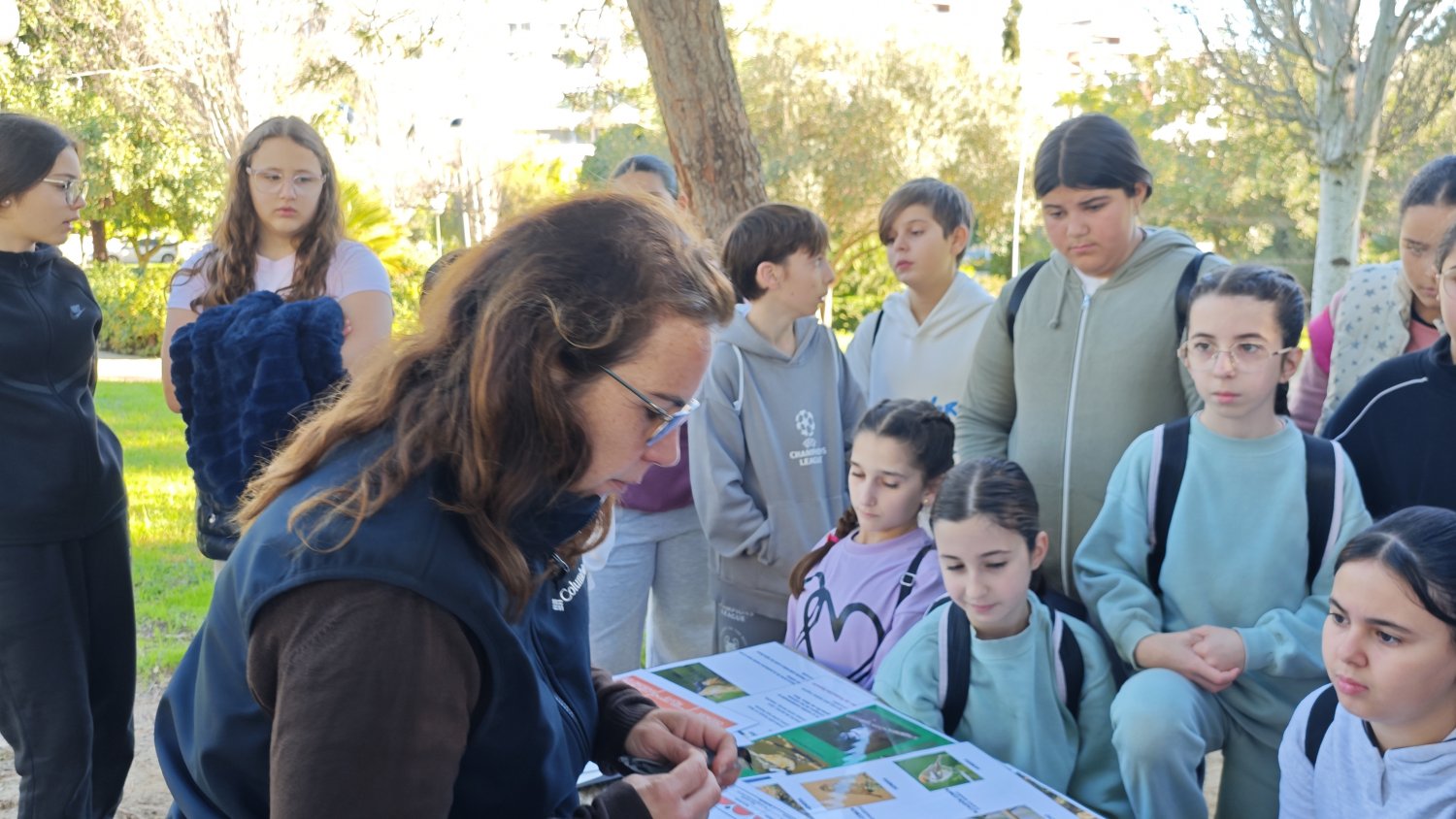 Escolares de Estepona se acercan a la biodiversidad con jornadas de anillamiento de aves 