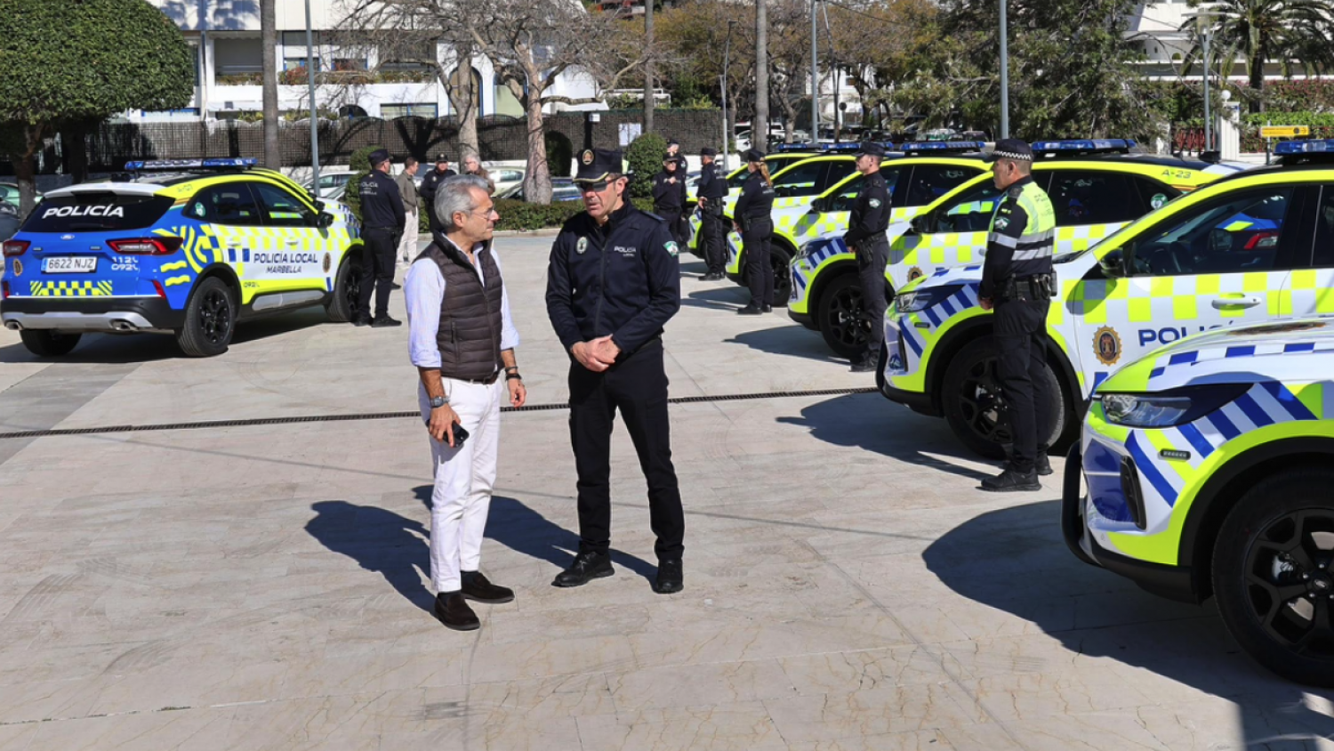 La Policía Local de Marbella incorpora 14 nuevos vehículos dentro del plan estratégico de modernización de su flota