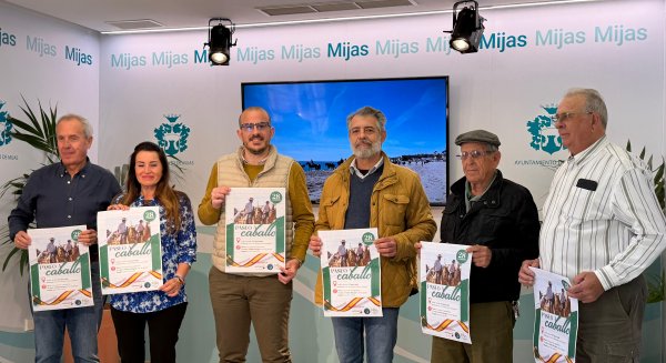 Mijas celebrará el próximo 28 de febrero una ruta ecuestre destinada a todos los públicos