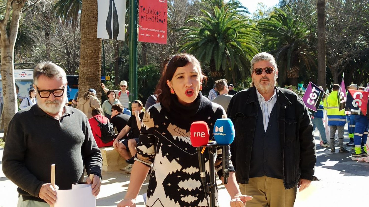  La portavoz adjunta de Con Málaga, Toni Morillas denuncia que el PP le está dando la espalda a los barrios de la ciudad