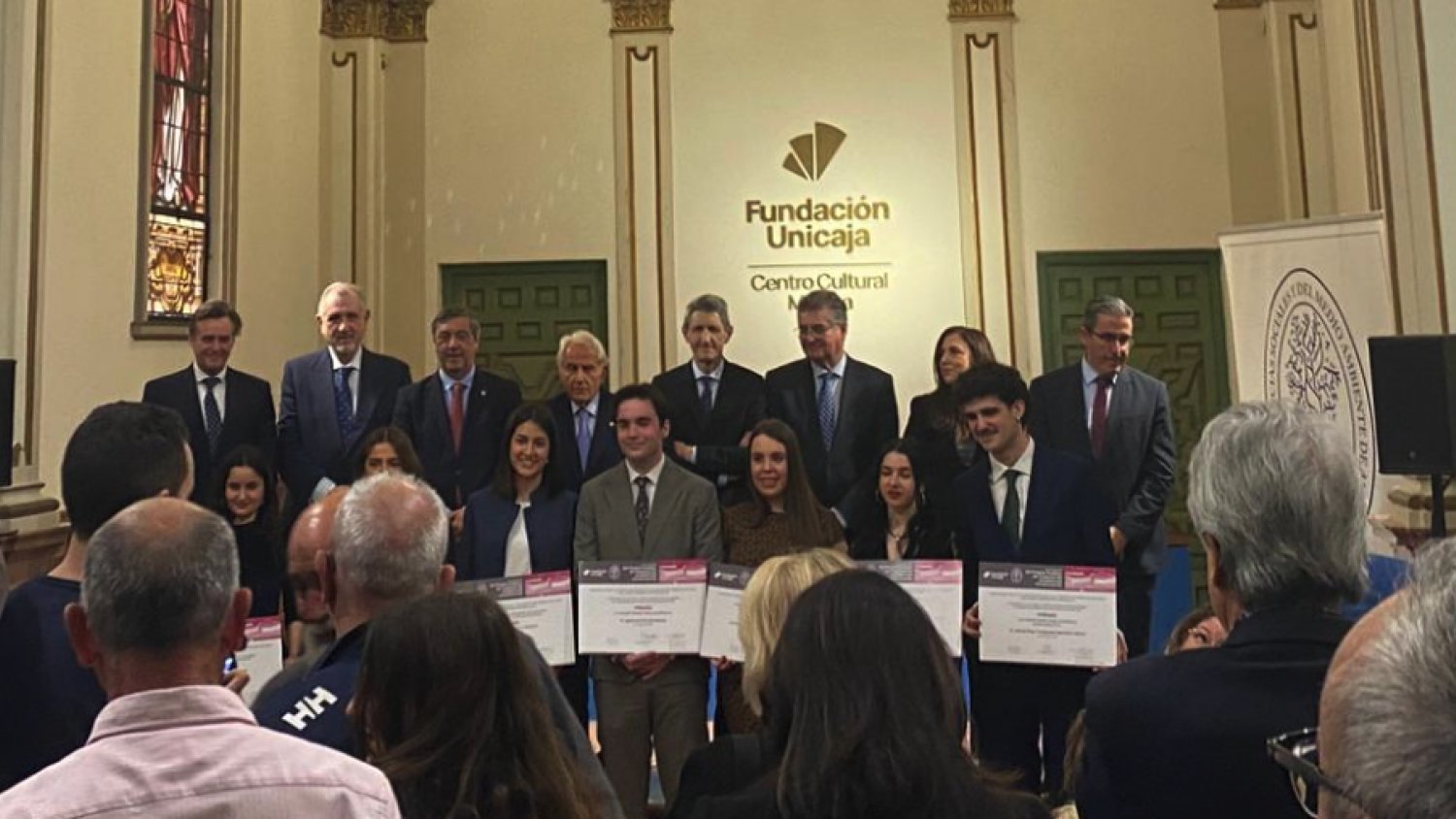 Fundación Unicaja entrega los galardones del XVI Premio Andaluz de Trayectorias Académicas 