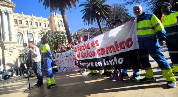 Con Málaga lleva al Pleno la huelga del alcantarillado y exige al alcalde que medie ante la 'precariedad' de la plantilla