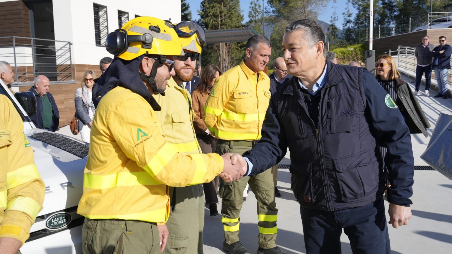 La Junta inaugura la nueva base del Infoca en la Sierra de las Nieves tras una inversión de 4,4 millones