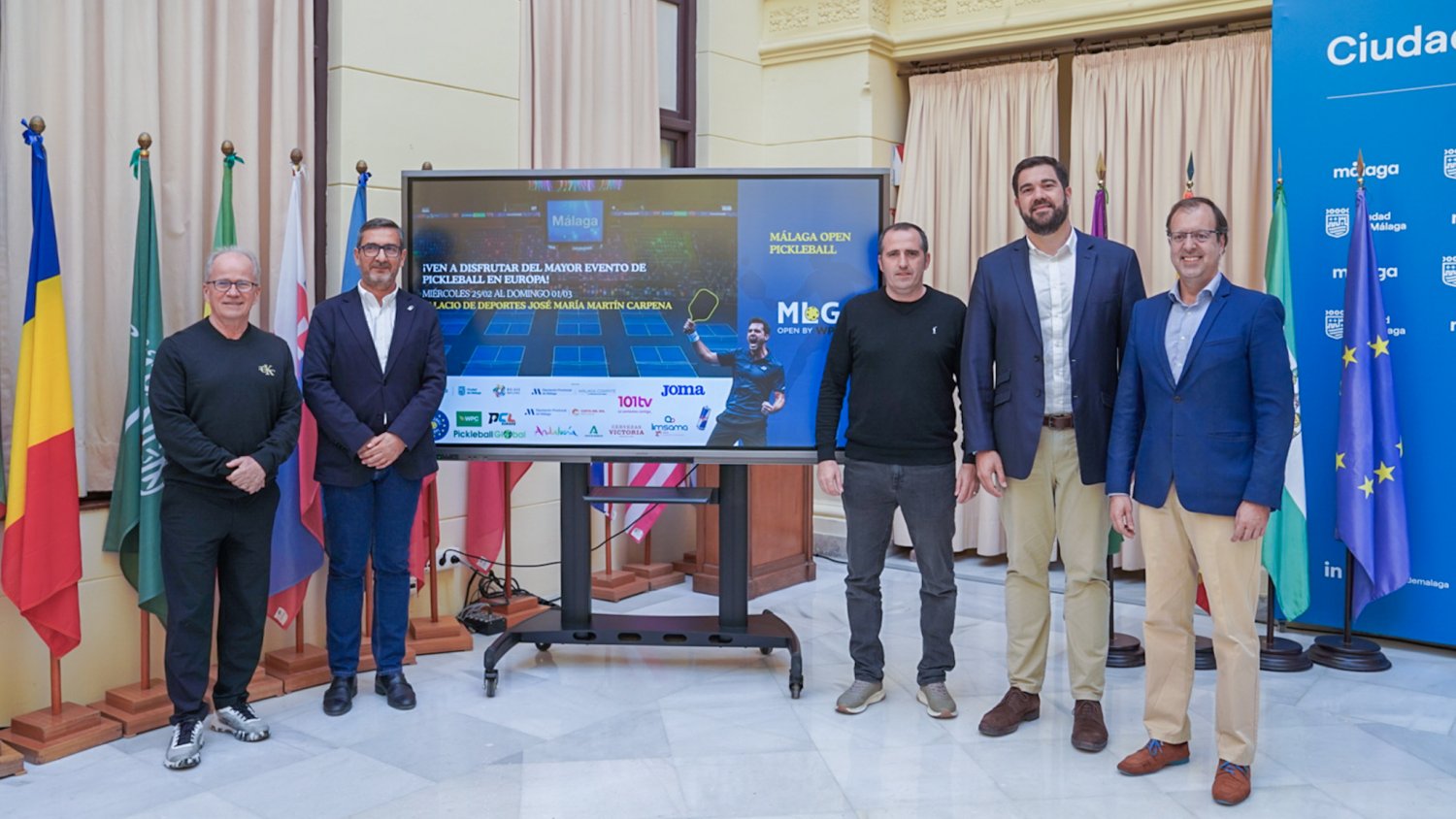 Málaga se convierte en el epicentro europeo del pickleball con el primer Open de la WPC en el Martín Carpena