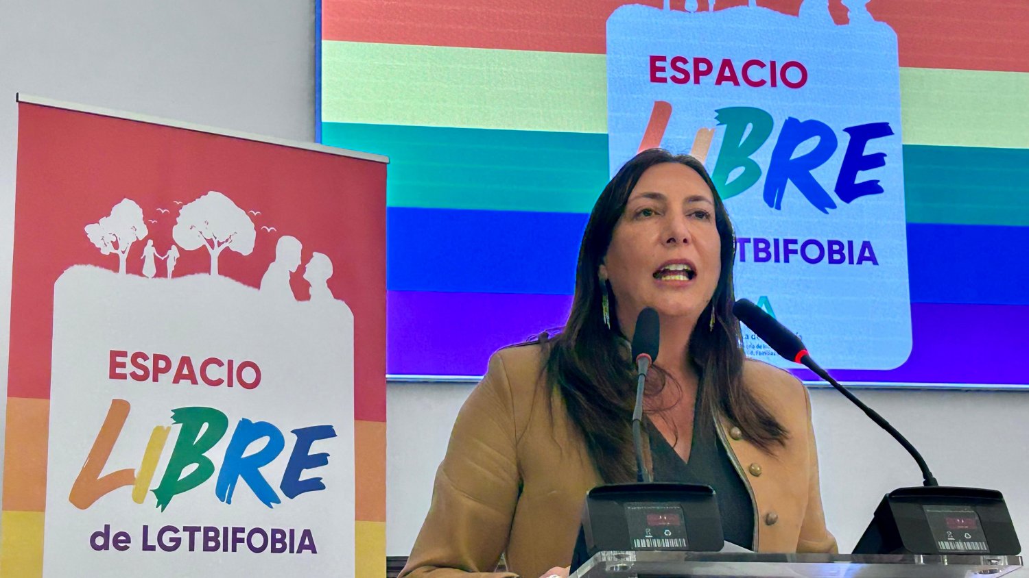 Loles López llama a “tejer alianzas” con el colectivo LGTBI y otorga distintivos de igualdad a ayuntamientos