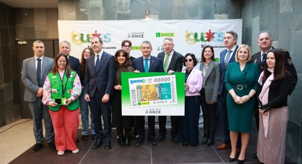 La Junta de Andalucía y la ONCE presentan el cupón conmemorativo del Día de Andalucía 