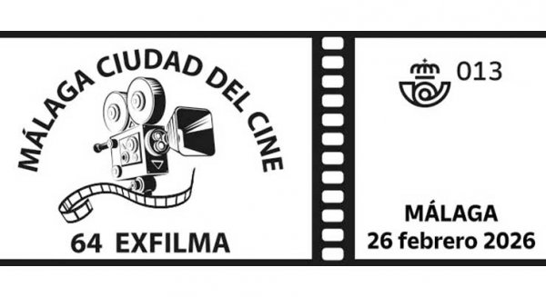 Correos lanza un matasellos especial dedicado a ‘Málaga Ciudad del Cine’ con motivo de la feria EXFILMA