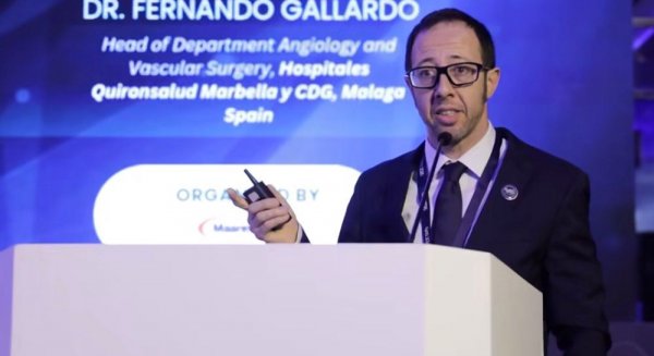 El doctor Fernando Gallardo representa a Quirónsalud en Dubái en el mayor congreso mundial sobre patología aórtica