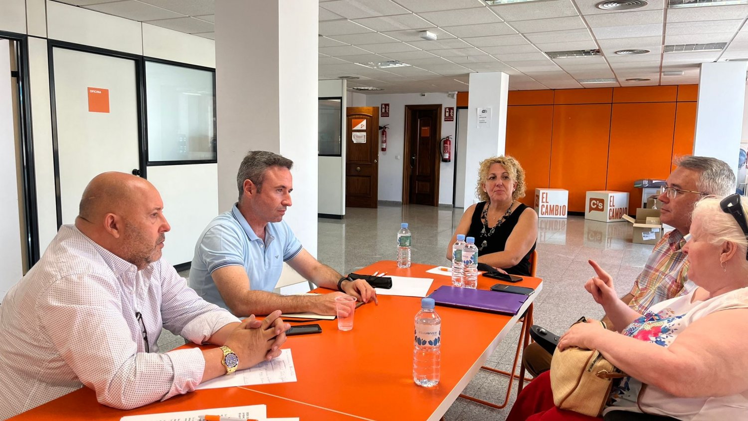 Ciudadanos escucha las demandas de las asociaciones integradas en la Agrupación Málaga Accesible