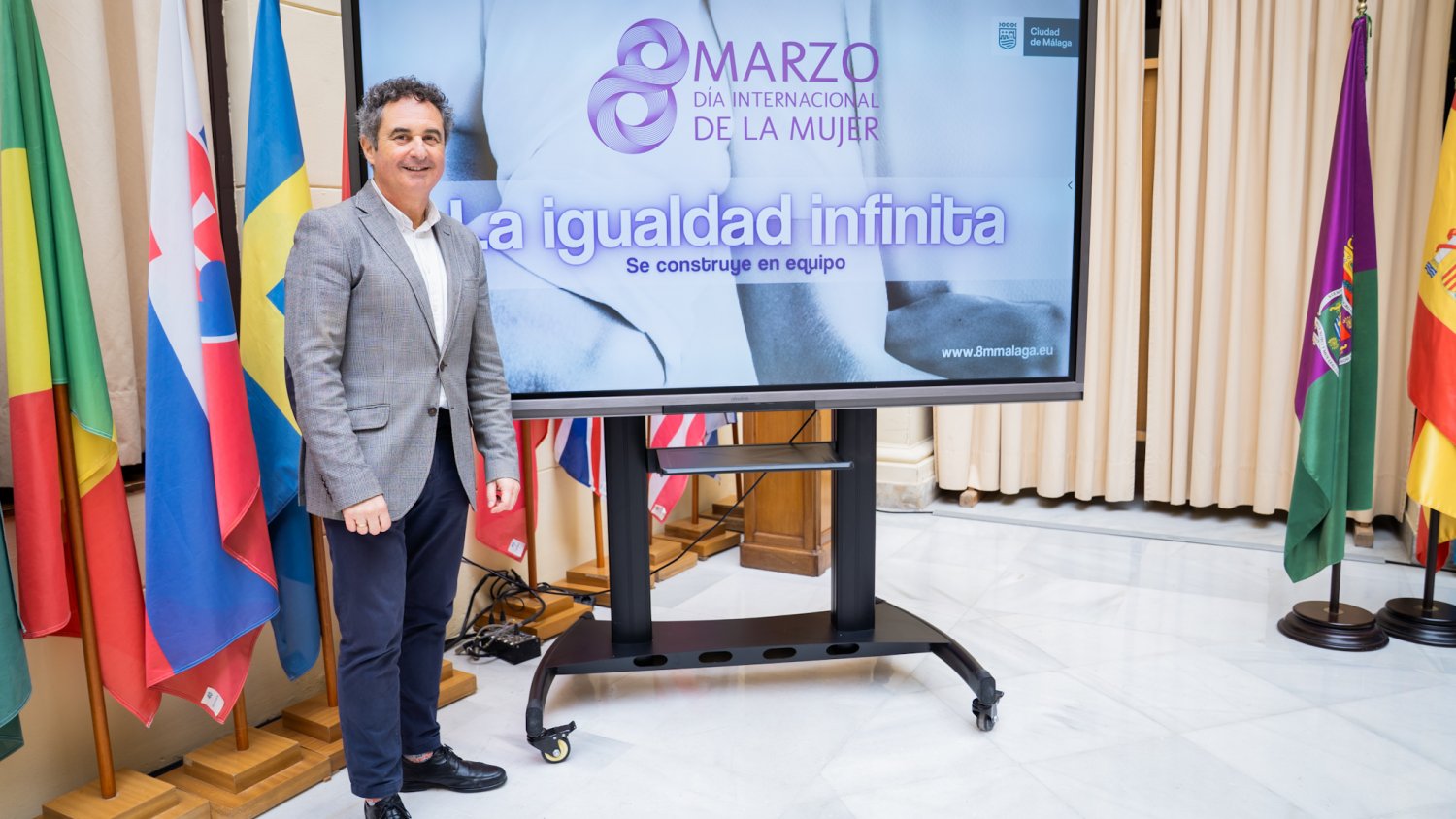 Málaga reafirma su compromiso con la igualdad y organiza distintas acciones por el Día Internacional de la Mujer