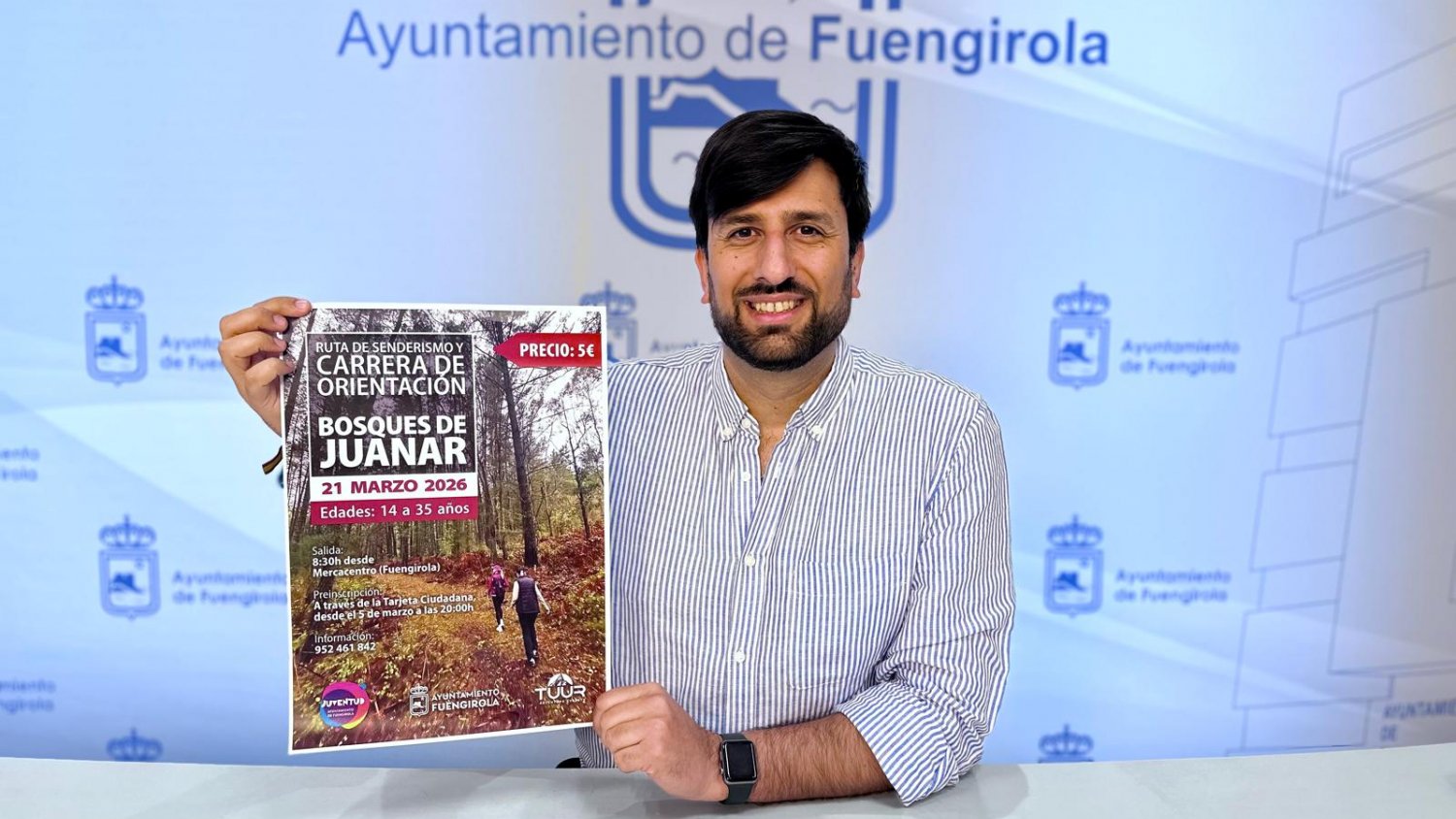 Fuengirola organiza una jornada de senderismo y orientación en el Bosque del Juanar para jóvenes