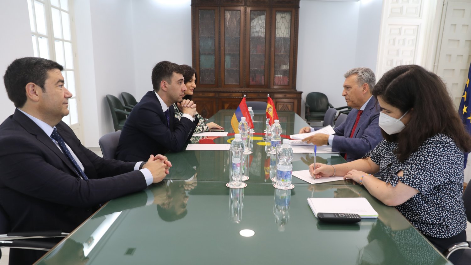 El embajador de la República de Armenia en España visita la Cámara de Comercio de Málaga