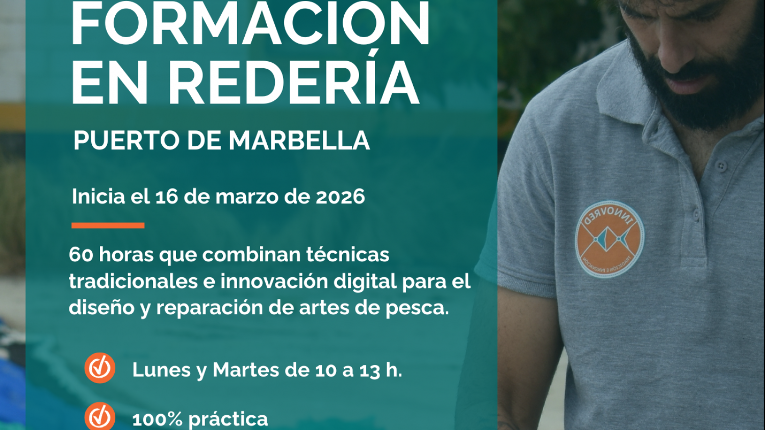 La Diputación de Málaga impulsa la revitalización del oficio de redería con una formación gratuita