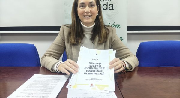 Ronda abre el registro de demandantes para las nuevas promociones de vivienda pública
