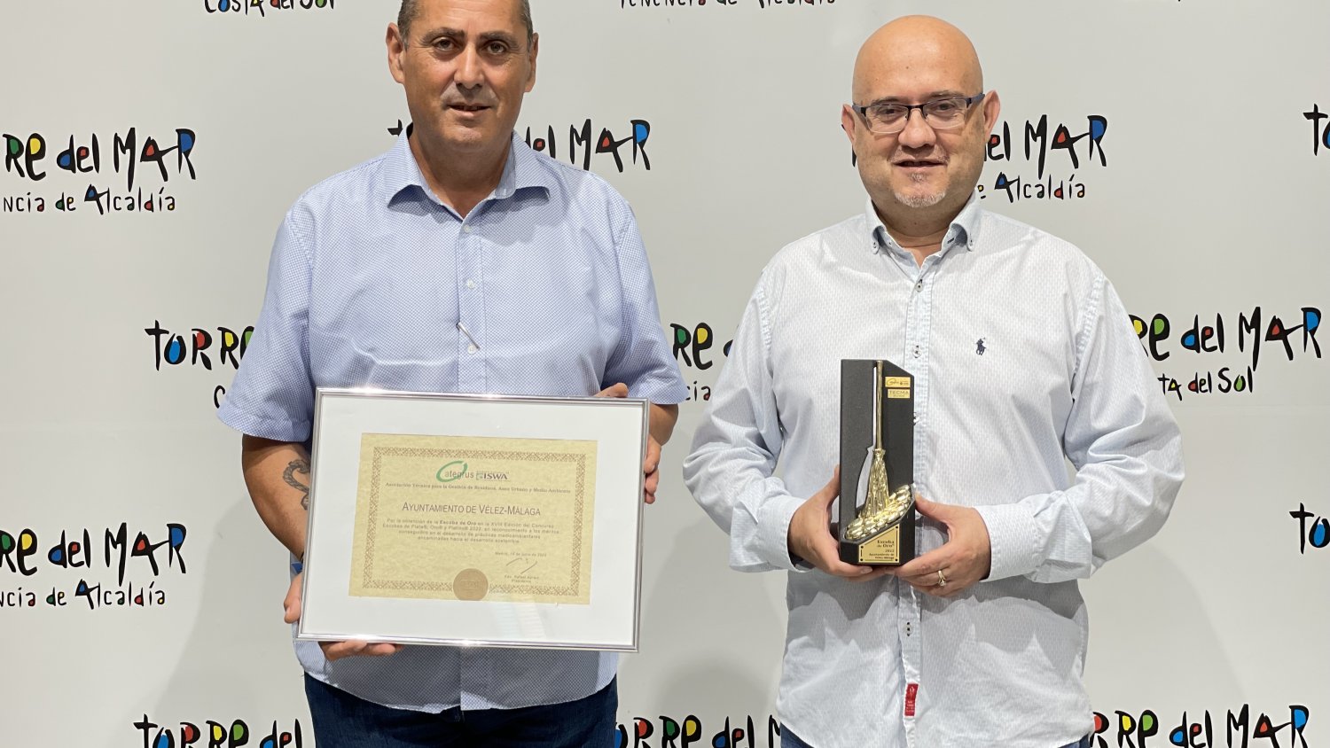 Ategrus otorga a Vélez-Málaga su galardón 'Escoba de Oro' por su proyecto de certificación de parques infantiles