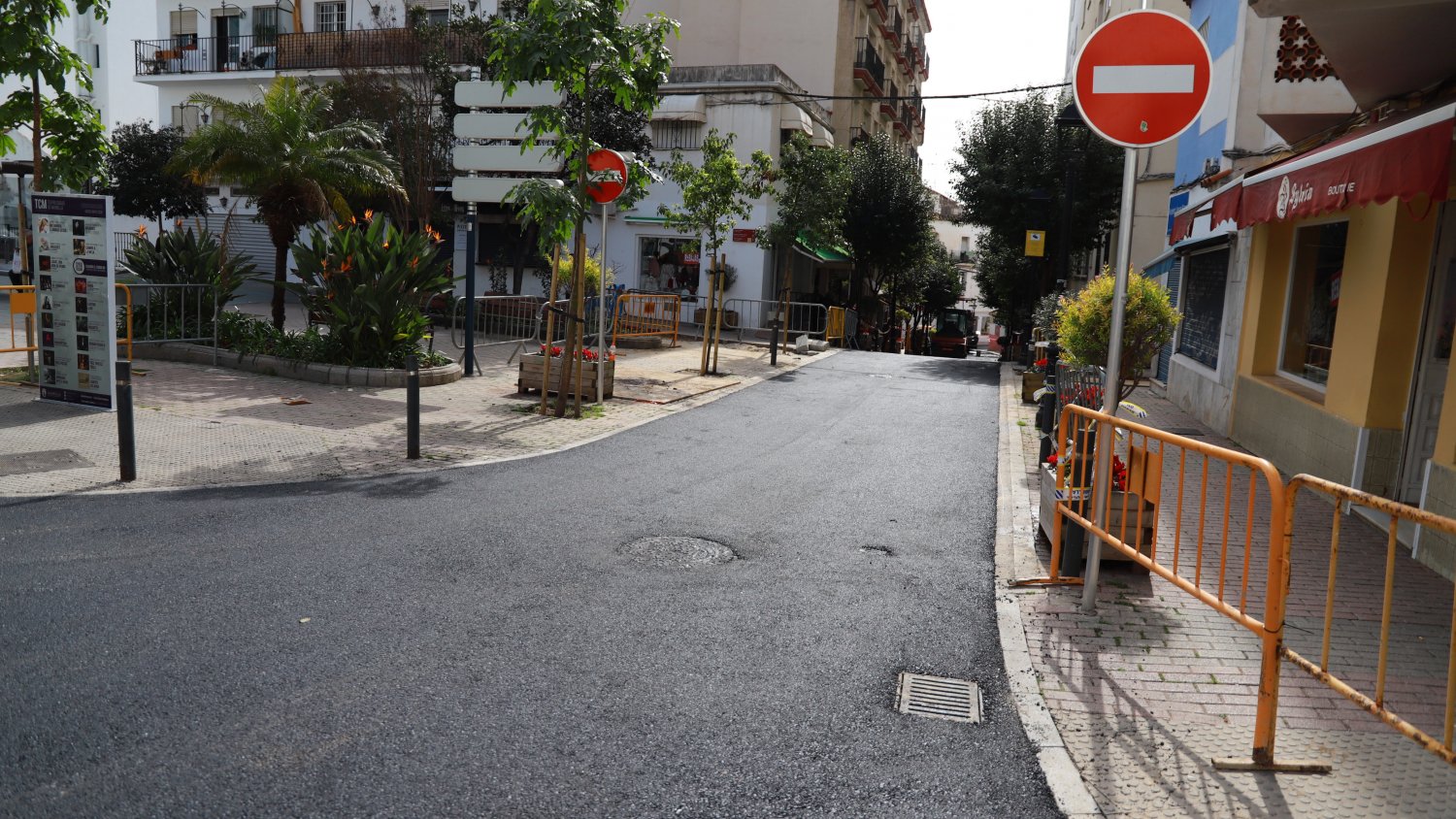 Marbella retomará el lunes la renovación del pavimento en Huerta Chica y Castillejos tras el parón por las lluvias