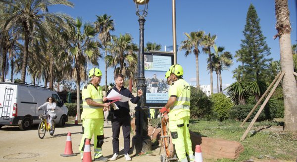 Marbella moderniza el alumbrado de 9,5 kilómetros de Paseo Marítimo con un sistema inteligente de telegestión