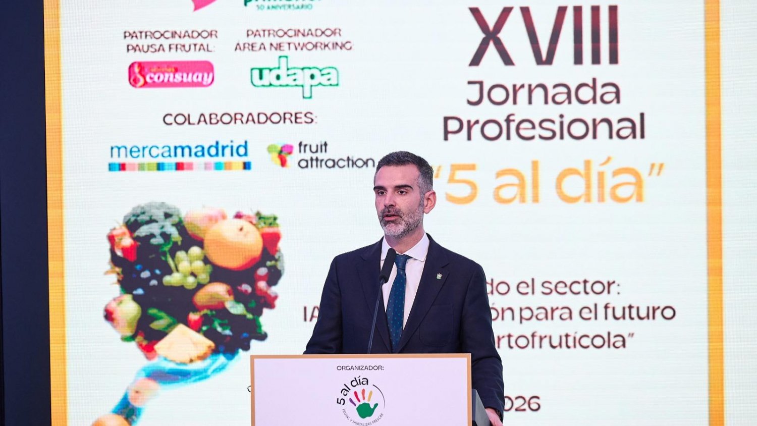 Las exportaciones andaluzas de frutas y hortalizas crecen un 7% en 2025 y superan los 7.450 millones de euros   