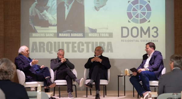 DOM3 reúne a los arquitectos referentes del Triángulo de Oro para analizar el futuro de la vivienda de alta gama