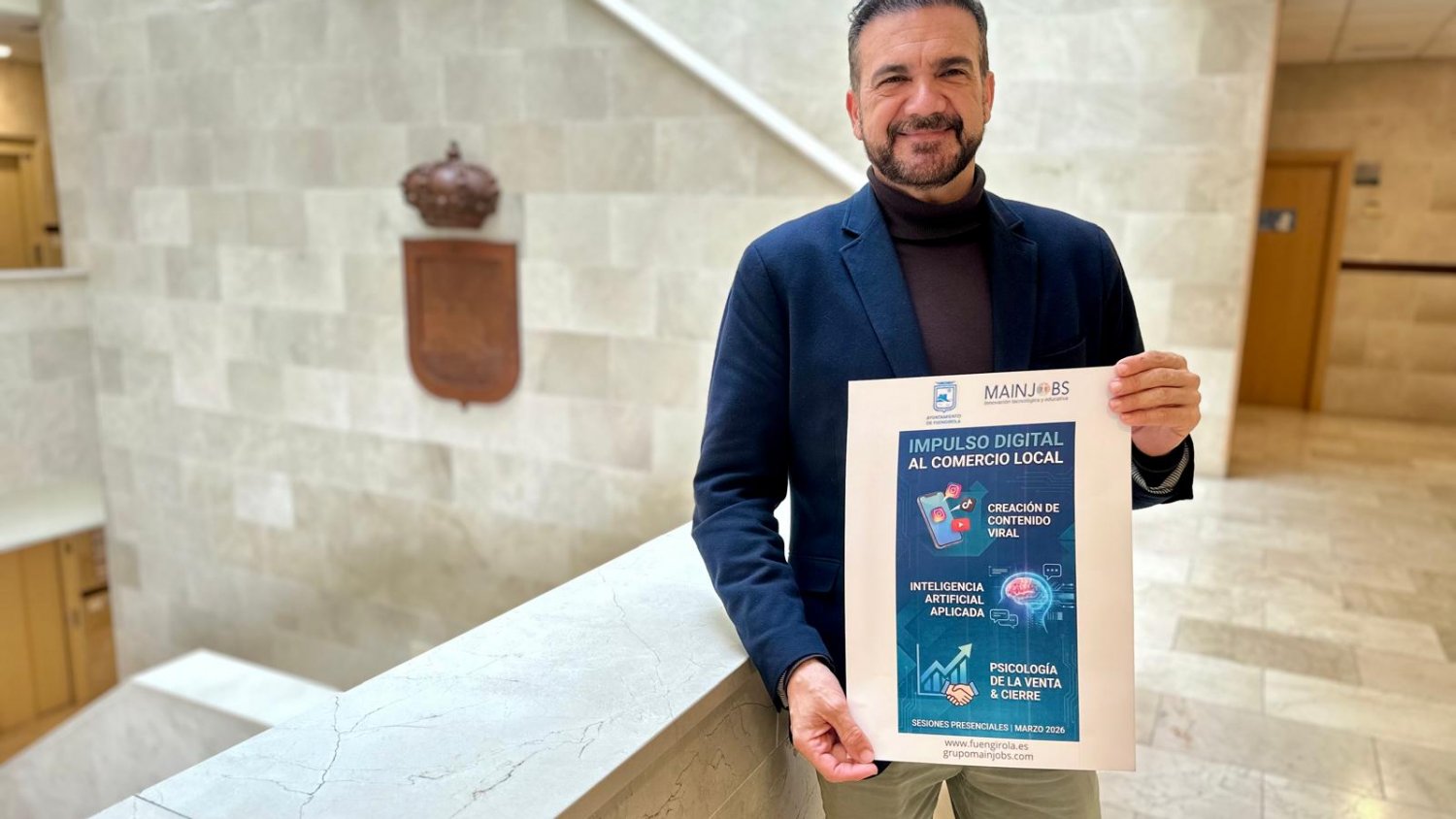 Fuengirola lanza un curso para comerciantes sobre creación de contenido viral con IA y técnicas de venta