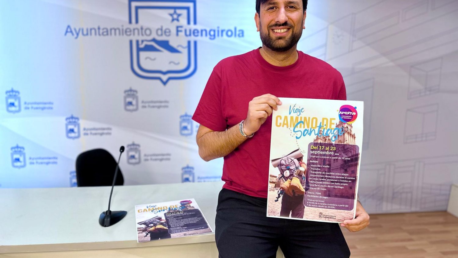 Fuengirola organiza un viaje al Camino de Santiago para jóvenes de la ciudad en septiembre