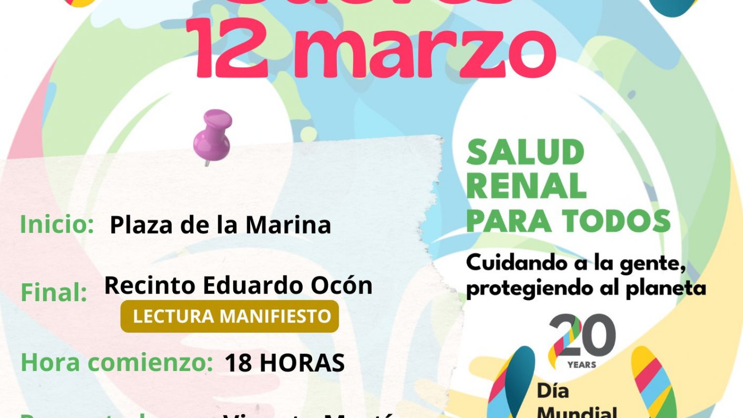 ALCER Málaga se suma al Día Mundial del Riñón 2026 para reforzar la prevención y detección precoz de la enfermedad renal