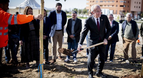 Comienzan las obras del nuevo parque Frank Capra en Teatinos con una inversión municipal de 7,5 millones