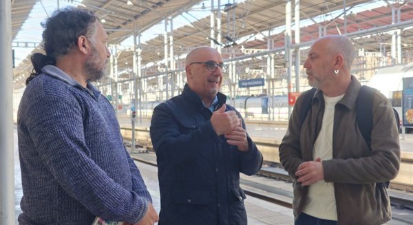 Por Andalucía alerta del deterioro del sector ferroviario en Málaga y pide reforzar el modelo público