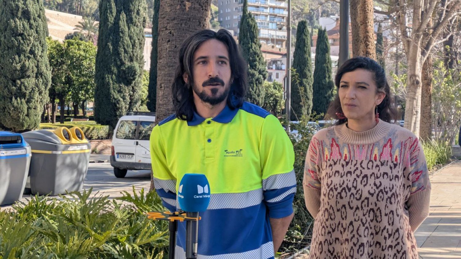 Con Málaga exige la readmisión de los despedidos de FCC y Aqualia y respalda la huelga de 39 días por mejoras laborales 