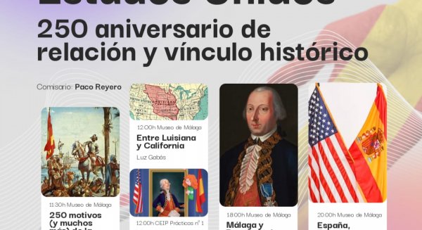 El Museo de Málaga acoge la jornada ‘España y Estados Unidos: 250 aniversario de relación y vínculo histórico’