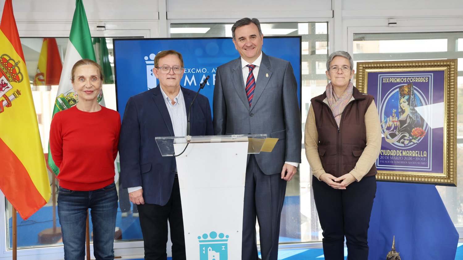 El Ayuntamiento de Marbella respalda la nueva edición de los Premios Cofrades Ciudad de Marbella