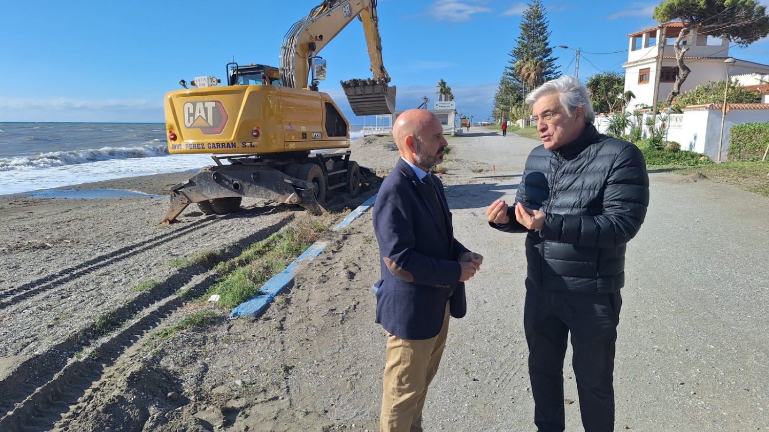 El Gobierno invertirá 1,3 millones en obras de emergencia para adecuar las playas malagueñas tras los temporales