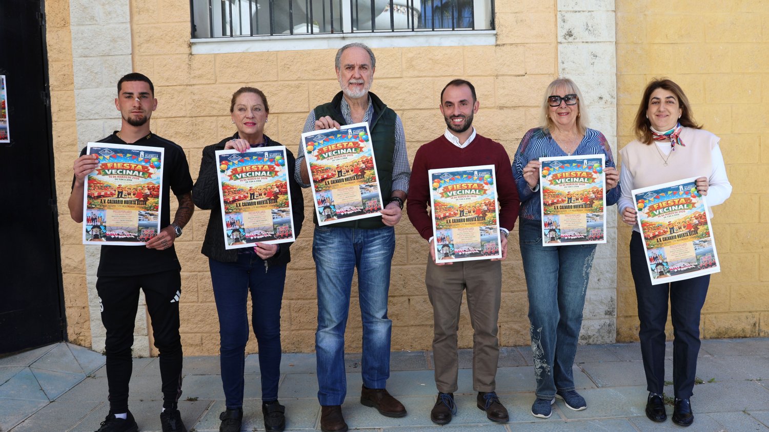 El Ayuntamiento de Marbella respalda la primera fiesta vecinal de la asociación Calvario-Huerta Belón