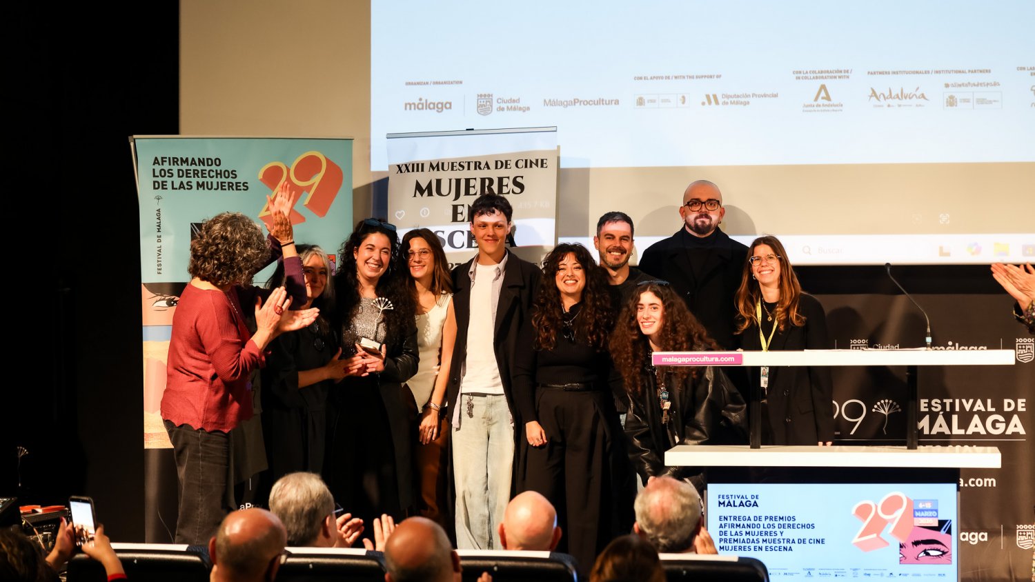 El 29º Festival de Málaga premia el cine de compromiso y memoria en la gala por los derechos de las mujeres