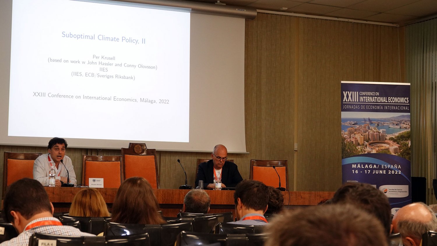UMA.- La universidad celebra las XXIII Jornadas de Economía Internacional