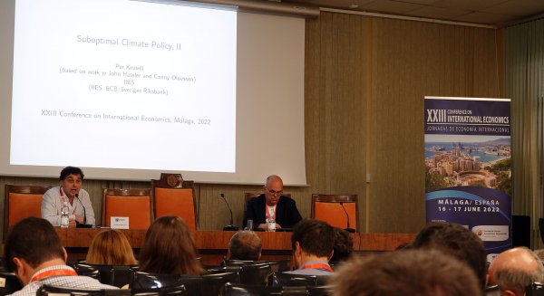 UMA.- La universidad celebra las XXIII Jornadas de Economía Internacional