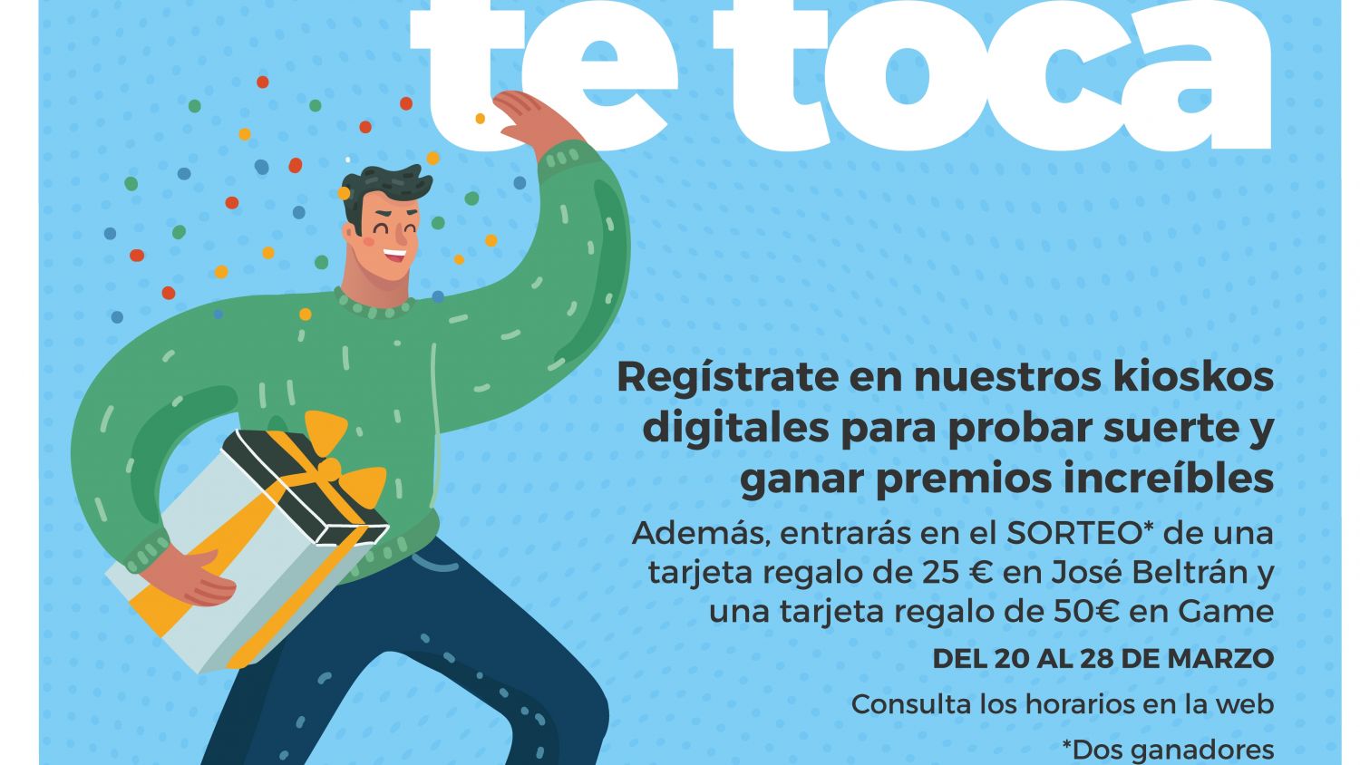 El Centro Comercial La Verónica celebra el Día del Padre con humor, música y premios para los visitantes