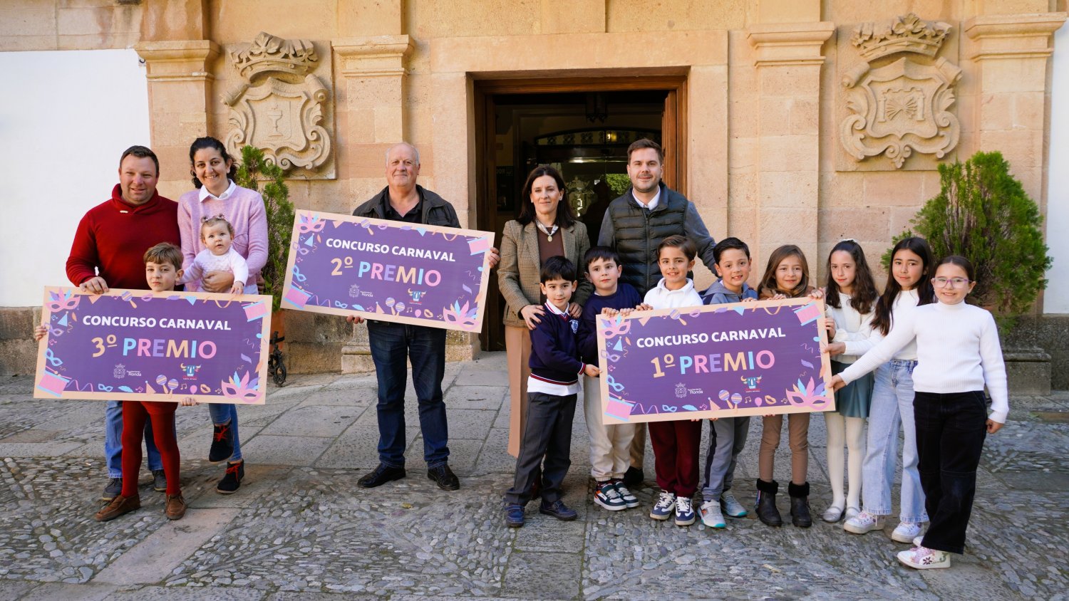 Ronda entrega los premios de la tercera edición del Concurso de disfraces del Carnaval 2026