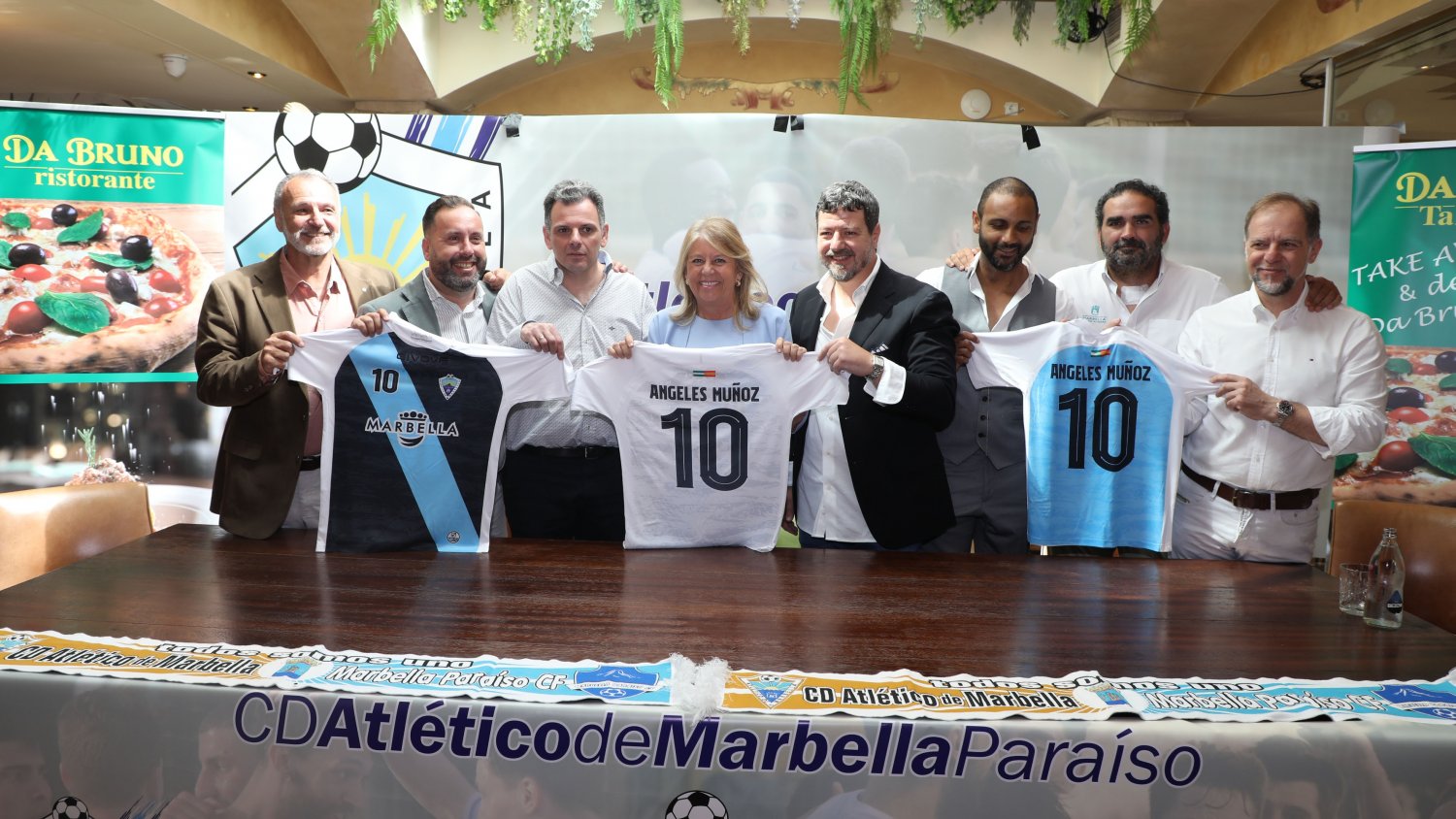 El Ayuntamiento destaca el nuevo proyecto deportivo del CD Atlético de Marbella Balompié para la temporada 2022-2023